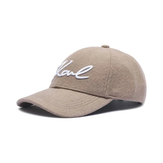 Karl Lagerfeld Wełniana bejsbolówka k/signature ze sklepu Gomez Fashion Store w kategorii Czapki z daszkiem damskie - zdjęcie 184316591
