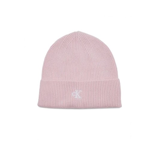 Calvin Klein Jeans Czapka | z dodatkiem wełny i kaszmiru ze sklepu Gomez Fashion Store w kategorii Czapki zimowe damskie - zdjęcie 184316602