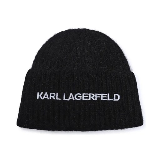 Karl Lagerfeld Wełniana czapka k/essential ze sklepu Gomez Fashion Store w kategorii Czapki zimowe damskie - zdjęcie 184316603