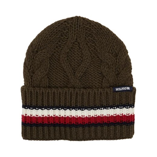 Tommy Hilfiger Czapka | z dodatkiem wełny ze sklepu Gomez Fashion Store w kategorii Czapki zimowe męskie - zdjęcie 184316791