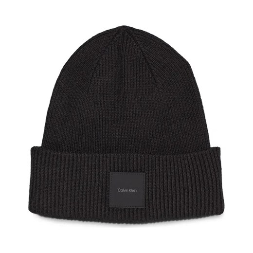 Calvin Klein Czapka | z dodatkiem wełny i kaszmiru ze sklepu Gomez Fashion Store w kategorii Czapki zimowe męskie - zdjęcie 184316832