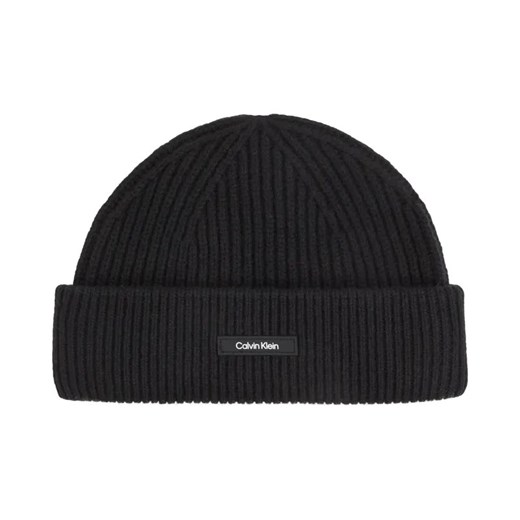 Calvin Klein Wełniana czapka ze sklepu Gomez Fashion Store w kategorii Czapki zimowe męskie - zdjęcie 184316843