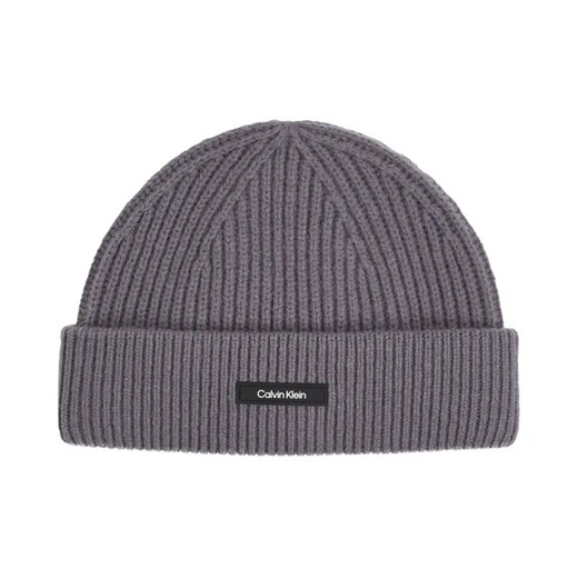 Calvin Klein Wełniana czapka ze sklepu Gomez Fashion Store w kategorii Czapki zimowe męskie - zdjęcie 184316844