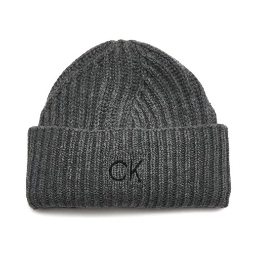 Calvin Klein Czapka ELEVATED | z dodatkiem wełny i kaszmiru ze sklepu Gomez Fashion Store w kategorii Czapki zimowe męskie - zdjęcie 184316854