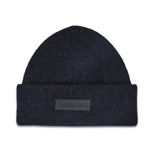 Calvin Klein Wełniana czapka BADGE DOCKER ze sklepu Gomez Fashion Store w kategorii Czapki zimowe męskie - zdjęcie 184316862