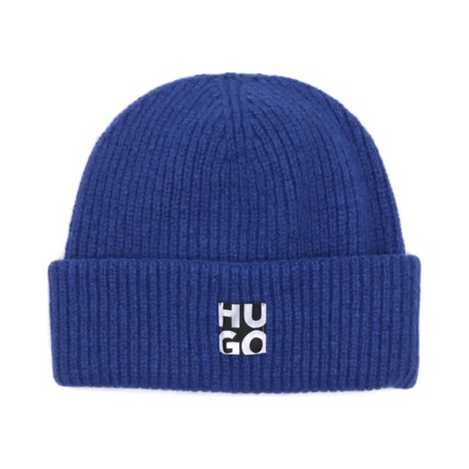 HUGO Czapka Women-X 692 | z dodatkiem wełny i kaszmiru ze sklepu Gomez Fashion Store w kategorii Czapki zimowe damskie - zdjęcie 184316934
