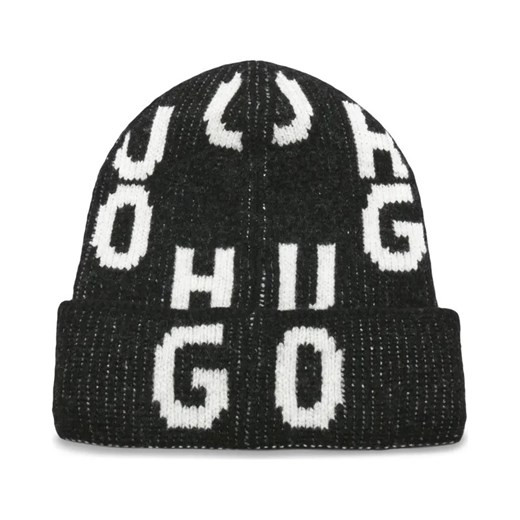 HUGO Czapka Women-X 693 | z dodatkiem wełny i kaszmiru ze sklepu Gomez Fashion Store w kategorii Czapki zimowe damskie - zdjęcie 184316942
