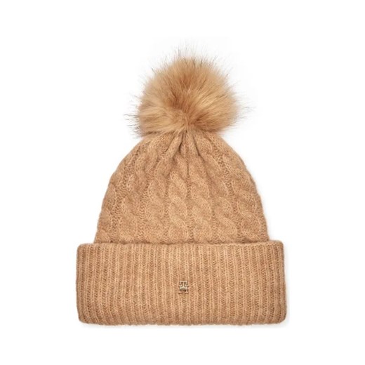 Tommy Hilfiger Czapka | z dodatkiem wełny ze sklepu Gomez Fashion Store w kategorii Czapki zimowe damskie - zdjęcie 184317081