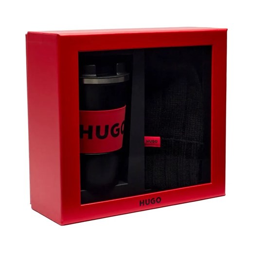 HUGO Czapka GBHM | z dodatkiem wełny ze sklepu Gomez Fashion Store w kategorii Czapki zimowe męskie - zdjęcie 184317082