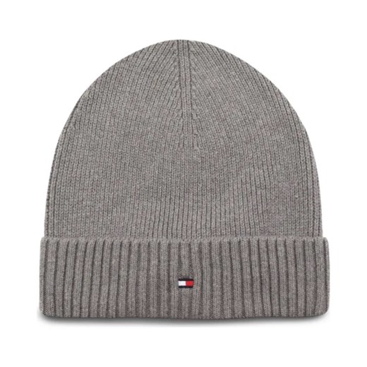Tommy Hilfiger Czapka ESSENTIAL FLAG | z dodatkiem kaszmiru ze sklepu Gomez Fashion Store w kategorii Czapki zimowe męskie - zdjęcie 184317233