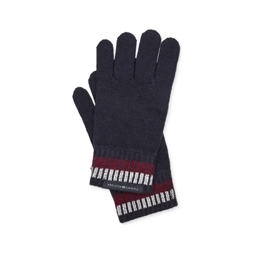 Tommy Hilfiger Rękawiczki Corporate | z dodatkiem wełny ze sklepu Gomez Fashion Store w kategorii Rękawiczki męskie - zdjęcie 184317420