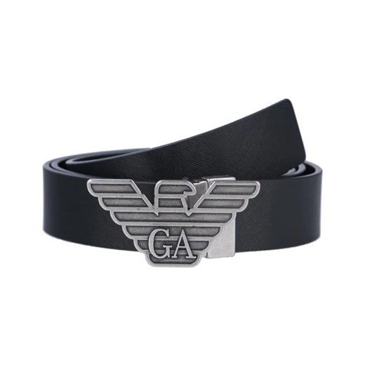 Emporio Armani Skórzany pasek 2w1 ze sklepu Gomez Fashion Store w kategorii Paski męskie - zdjęcie 184317744