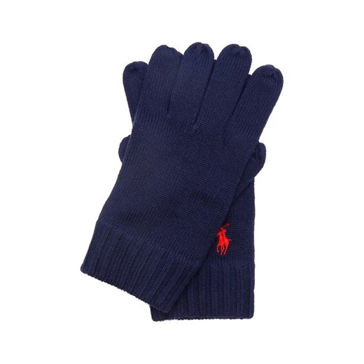 POLO RALPH LAUREN Wełniane rękawiczki ze sklepu Gomez Fashion Store w kategorii Rękawiczki męskie - zdjęcie 184318101