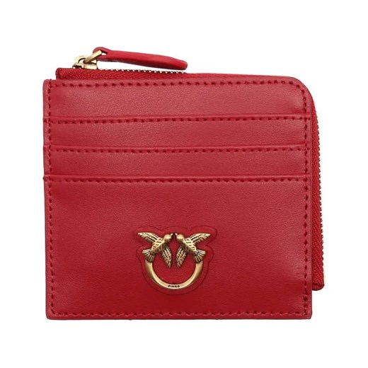 Pinko Skórzane etui na karty SHEEP NAPPA CHEVRO ze sklepu Gomez Fashion Store w kategorii Etui - zdjęcie 184318164