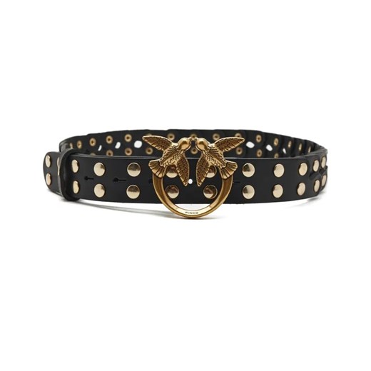Pinko Skórzany pasek LOVE PUZZLE BELT H3 ze sklepu Gomez Fashion Store w kategorii Paski damskie - zdjęcie 184318202