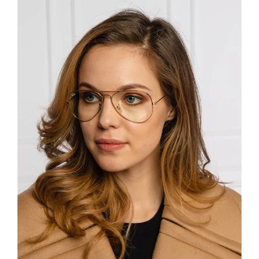 Ray-Ban Okulary zerówki AVIATOR LARGE METAL ze sklepu Gomez Fashion Store w kategorii Okulary korekcyjne męskie - zdjęcie 184318362
