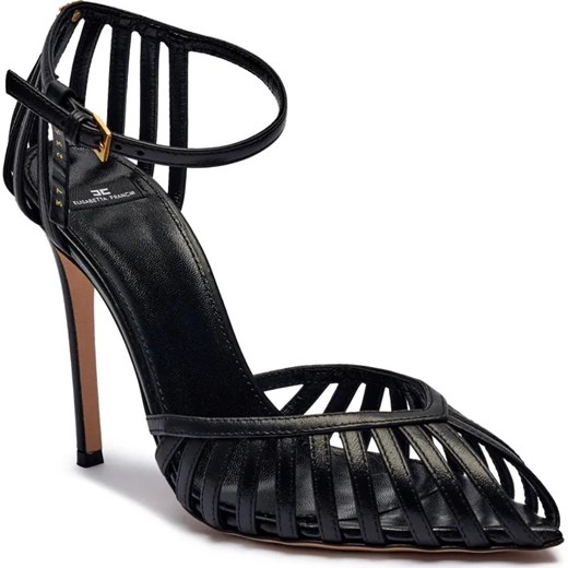 Elisabetta Franchi Skórzane szpilki ze sklepu Gomez Fashion Store w kategorii Czółenka - zdjęcie 184318552