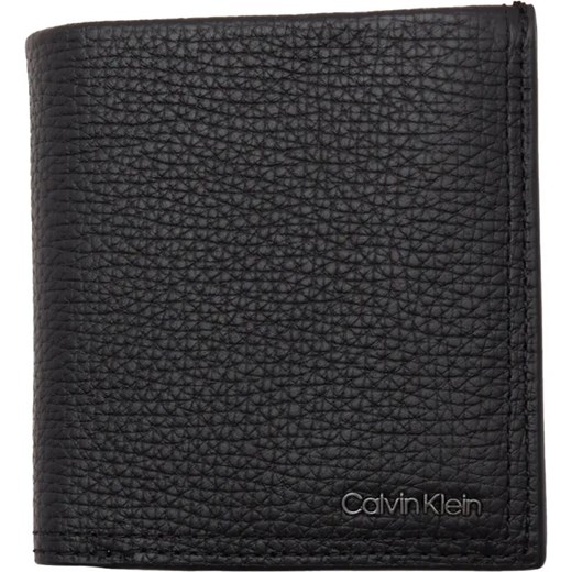 Calvin Klein Skórzany portfel MINIMALISM TRIFOLD 6CC W/COIN ze sklepu Gomez Fashion Store w kategorii Portfele męskie - zdjęcie 184318700