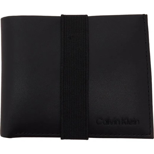Calvin Klein Skórzany portfel CK SPW TECH BIFOLD 6CC W/BILL ze sklepu Gomez Fashion Store w kategorii Portfele męskie - zdjęcie 184318733