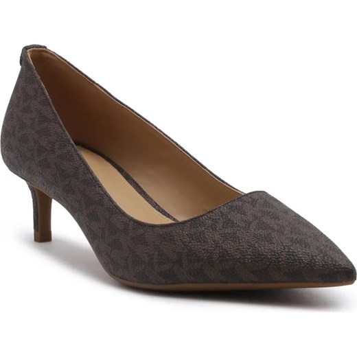 Michael Kors Czółenka ALINA FLEX KITTEN PUMP | z dodatkiem skóry ze sklepu Gomez Fashion Store w kategorii Czółenka - zdjęcie 184319281
