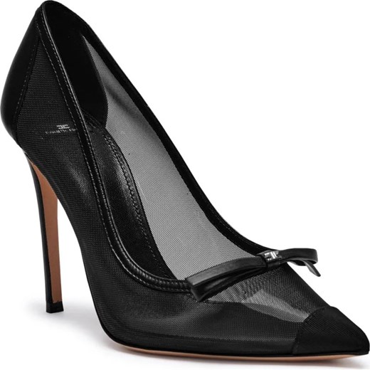 Elisabetta Franchi Szpilki | z dodatkiem skóry ze sklepu Gomez Fashion Store w kategorii Czółenka - zdjęcie 184319994