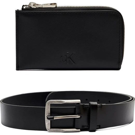 Calvin Klein Jeans Skórzany pasek + saszetka ze sklepu Gomez Fashion Store w kategorii Paski męskie - zdjęcie 184320054