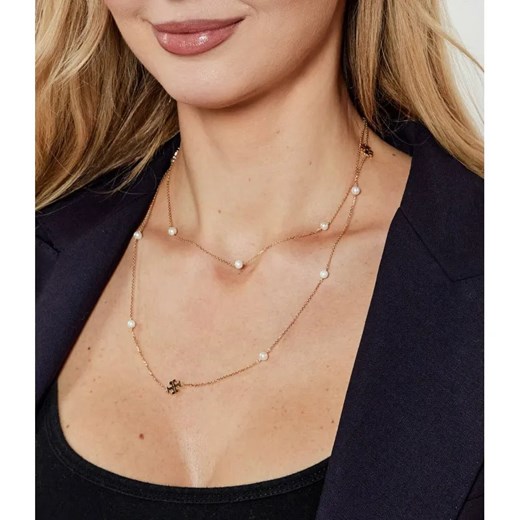 TORY BURCH Naszyjnik Long Kira Pearl ze sklepu Gomez Fashion Store w kategorii Naszyjniki - zdjęcie 184320151