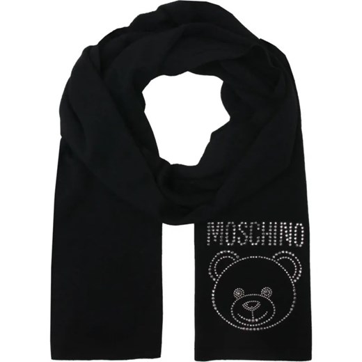 Moschino Wełniany szal Moschino One Size promocja Gomez Fashion Store