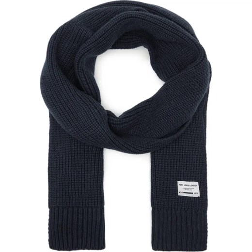 Pepe Jeans London Szal | z dodatkiem wełny ze sklepu Gomez Fashion Store w kategorii Szaliki męskie - zdjęcie 184320502