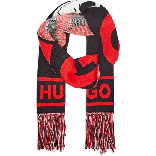 HUGO Szal Zelm_NBC HUGO x Disney''s The Nightmare Before Christmas | z dodatkiem wełny ze sklepu Gomez Fashion Store w kategorii Szaliki męskie - zdjęcie 184320641