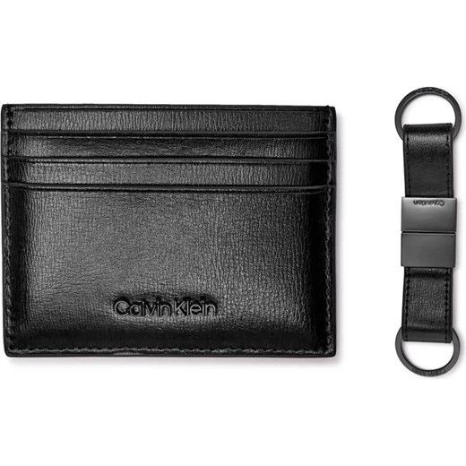 Calvin Klein Skórzany portfel + brelok ze sklepu Gomez Fashion Store w kategorii Etui - zdjęcie 184321114