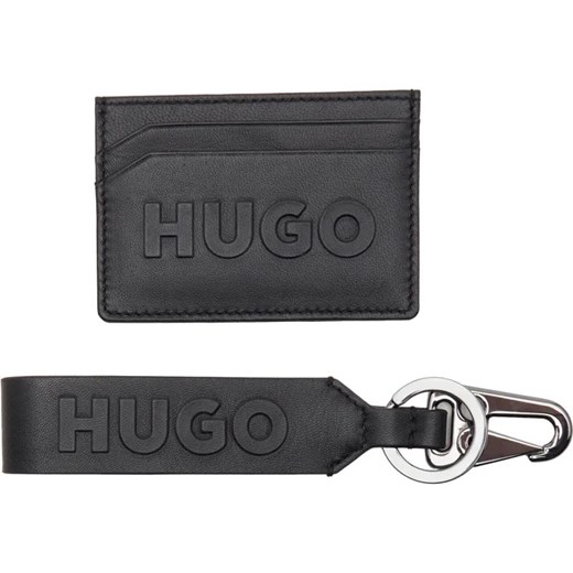 HUGO Skórzane etui na karty hold case ze sklepu Gomez Fashion Store w kategorii Etui - zdjęcie 184321194