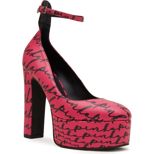 Pinko Czółenka PUCCINI MARY JANE | z dodatkiem skóry Pinko 38 okazja Gomez Fashion Store