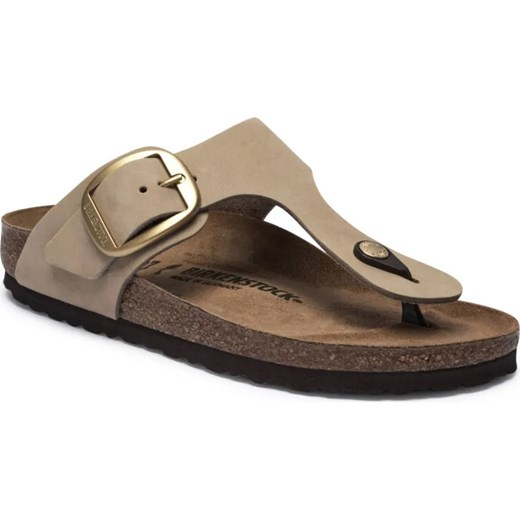 Birkenstock Skórzane japonki Gizeh ze sklepu Gomez Fashion Store w kategorii Klapki damskie - zdjęcie 184321573