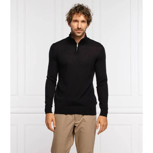 Emporio Armani Wełniany sweter | Regular Fit ze sklepu Gomez Fashion Store w kategorii Swetry męskie - zdjęcie 184321813