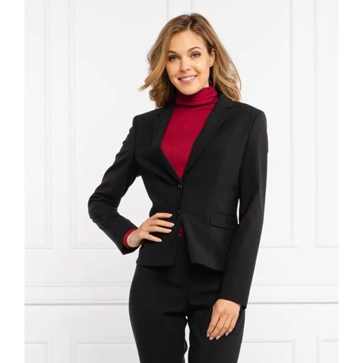 BOSS BLACK Wełniana marynarka Jaru | Regular Fit ze sklepu Gomez Fashion Store w kategorii Marynarki damskie - zdjęcie 184321823