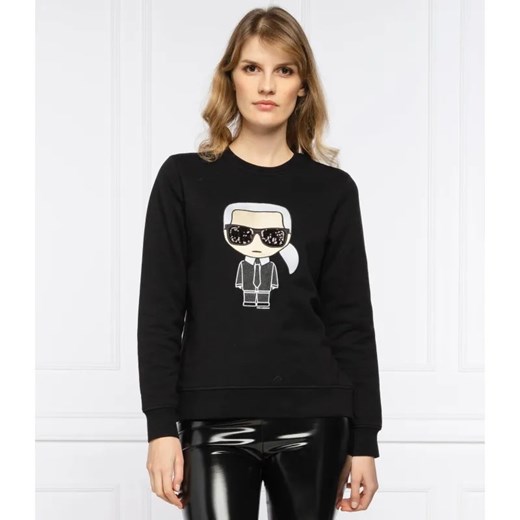 Karl Lagerfeld Bluza Ikonik Karl | Regular Fit Karl Lagerfeld XS okazja Gomez Fashion Store