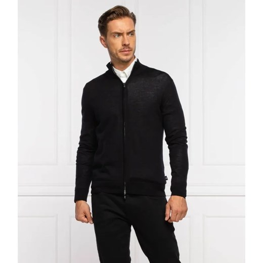 Emporio Armani Wełniany sweter | Regular Fit Emporio Armani S okazyjna cena Gomez Fashion Store