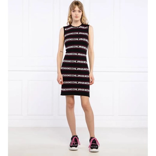 Love Moschino Sukienka ze sklepu Gomez Fashion Store w kategorii Sukienki - zdjęcie 184321900
