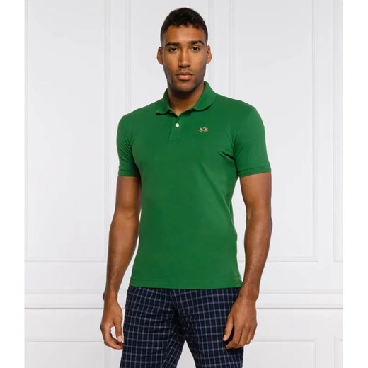 La Martina Polo Eduardo | Slim Fit | pique ze sklepu Gomez Fashion Store w kategorii T-shirty męskie - zdjęcie 184322034