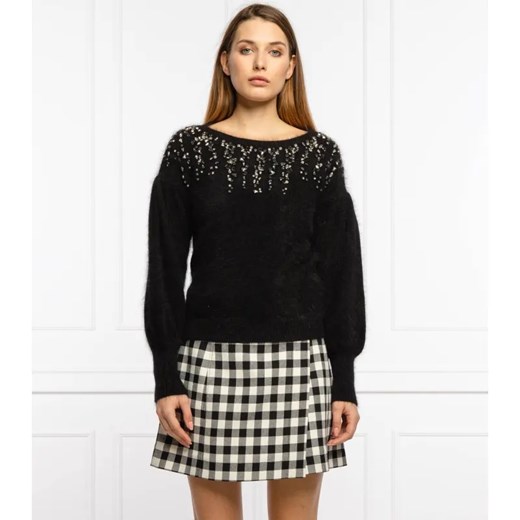 Liu Jo Wełniany Sweter | Regular Fit ze sklepu Gomez Fashion Store w kategorii Swetry damskie - zdjęcie 184322061