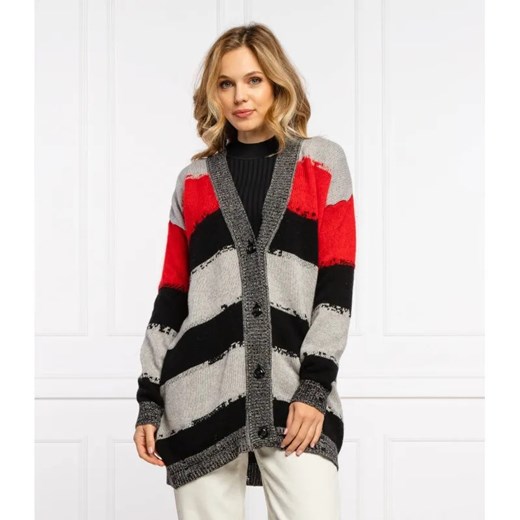 Pinko Kardigan CABELLA | Comfort fit | z dodatkiem wełny i kaszmiru ze sklepu Gomez Fashion Store w kategorii Swetry damskie - zdjęcie 184322092