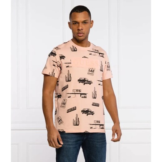 GUESS T-shirt | Regular Fit ze sklepu Gomez Fashion Store w kategorii T-shirty męskie - zdjęcie 184322430