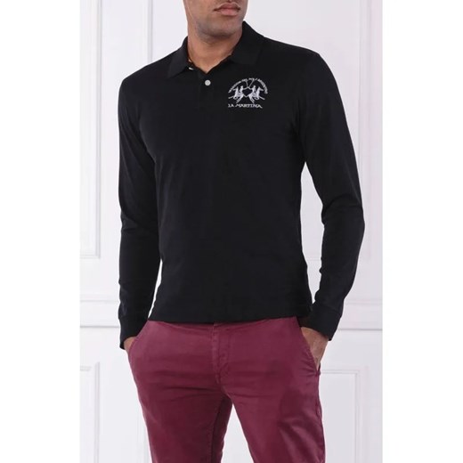 La Martina Polo milo | Regular Fit | stretch pique ze sklepu Gomez Fashion Store w kategorii T-shirty męskie - zdjęcie 184322442