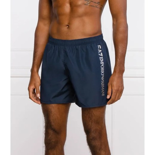 EA7 Szorty kąpielowe | Regular Fit ze sklepu Gomez Fashion Store w kategorii Kąpielówki - zdjęcie 184322450