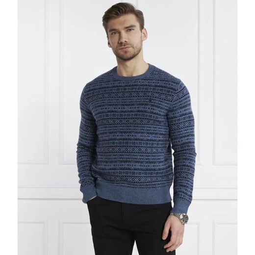 POLO RALPH LAUREN Wełniany sweter | Regular Fit ze sklepu Gomez Fashion Store w kategorii Swetry męskie - zdjęcie 184322472