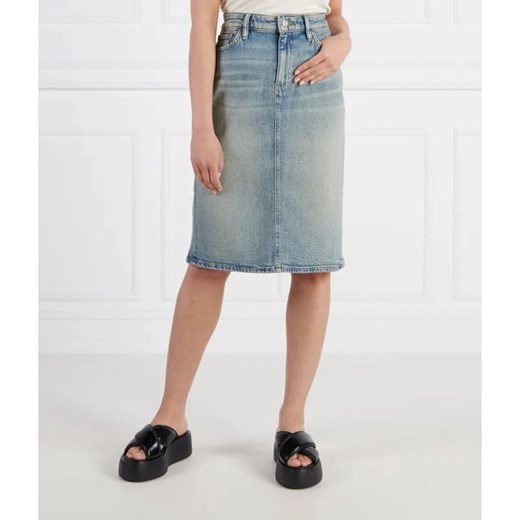 LAUREN RALPH LAUREN Spódnica DANIELA-KNEE-PENCIL ze sklepu Gomez Fashion Store w kategorii Spódnice - zdjęcie 184322511