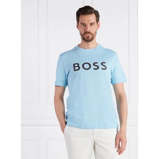 BOSS GREEN T-shirt Tee 1 | Regular Fit ze sklepu Gomez Fashion Store w kategorii T-shirty męskie - zdjęcie 184322513