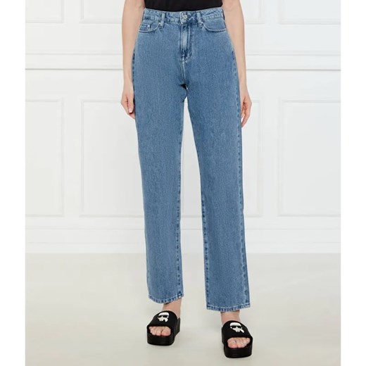 Karl Lagerfeld Jeansy IKON DUO | Loose fit ze sklepu Gomez Fashion Store w kategorii Jeansy damskie - zdjęcie 184322591