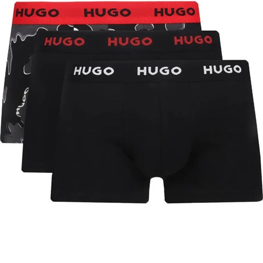 Hugo Bodywear Bokserki 3-pack TRUNK TRIPLET DESIGN ze sklepu Gomez Fashion Store w kategorii Majtki męskie - zdjęcie 184322690